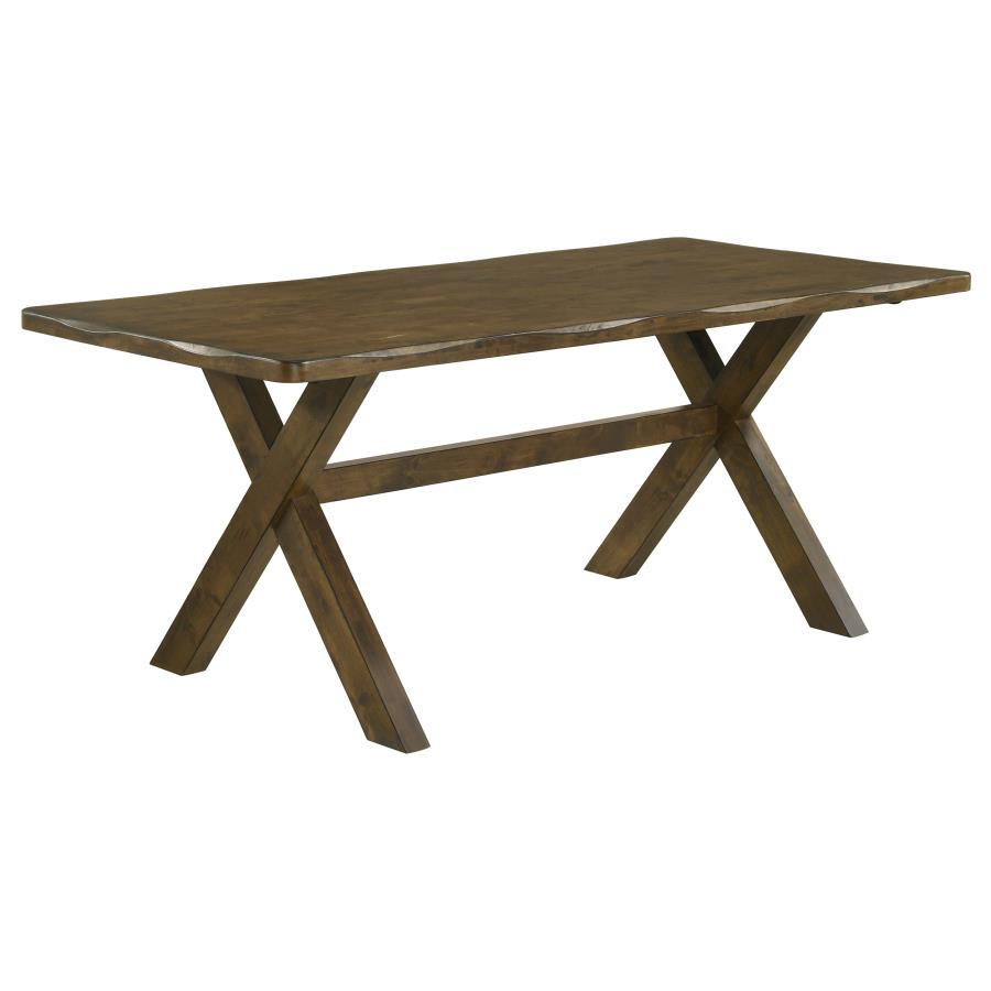 Alston 6-piece Rectangular Dining Table Set Knotty Nutmeg - Imagen 3