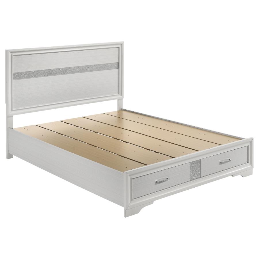 Miranda 5-piece Queen Bedroom Set White - Image 3