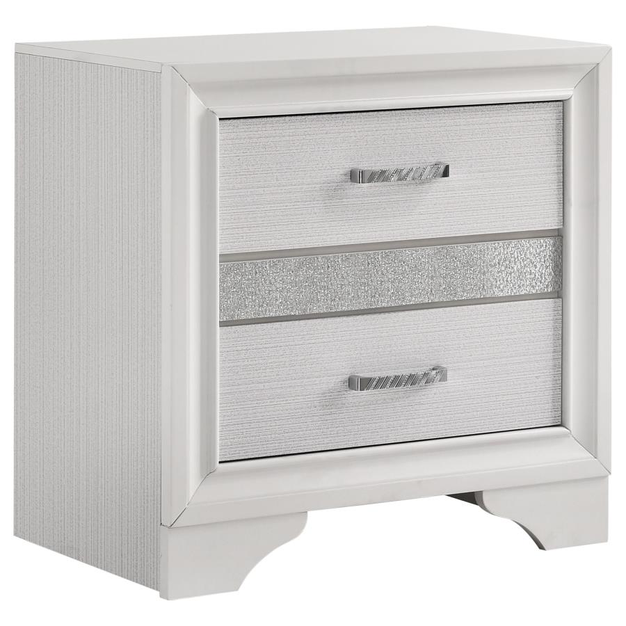 Miranda 5-piece Queen Bedroom Set White - Image 4