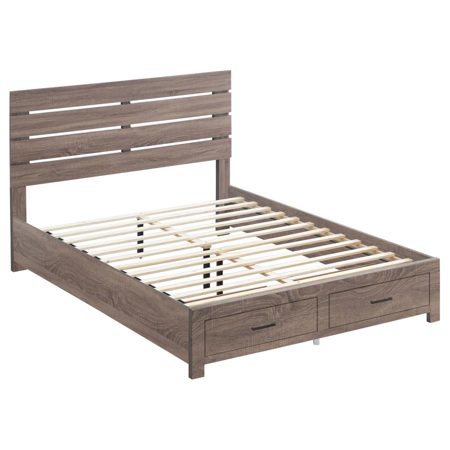 Brantford 5-piece Queen Bedroom Set Barrel Oak - Image 3