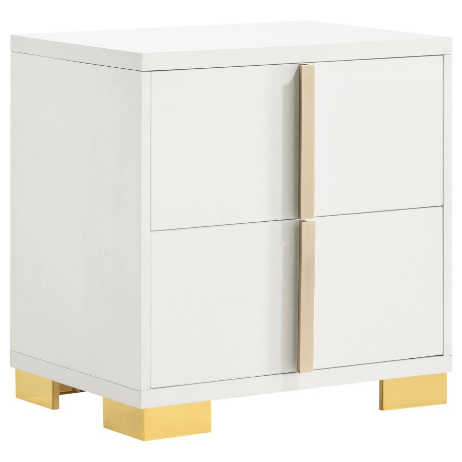 Marceline 4-piece Full Bedroom Set White - Image 4
