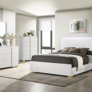 Marceline 5-piece Queen Bedroom Set White