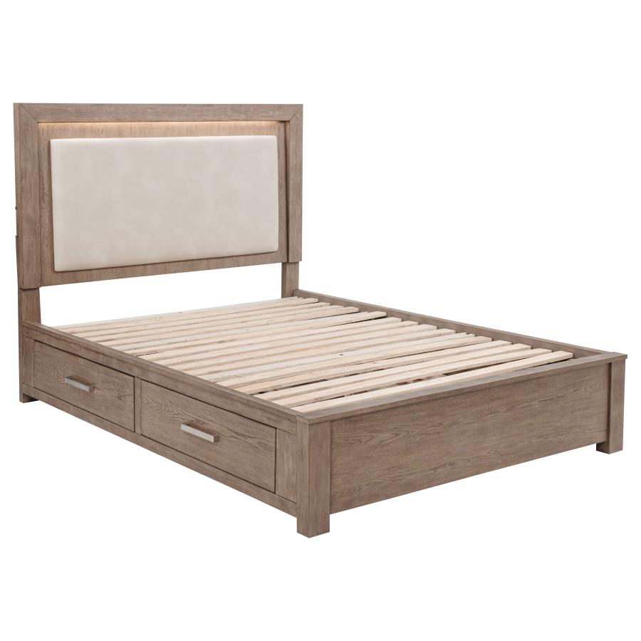 Kenora 4-piece Queen Bedroom Set Barley Brown - Image 3