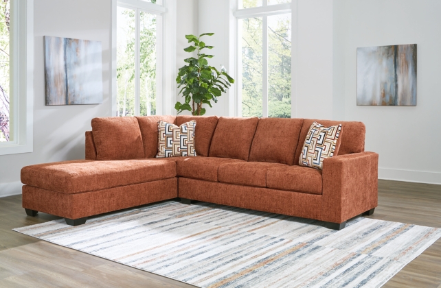 Aviemore 2-Piece Sectional with Chaise ,STONE,SPICE AND INK - Image 4