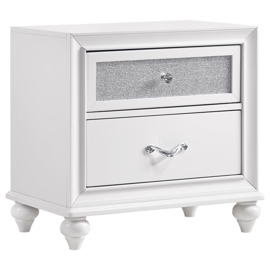 Barzini 5-piece Queen Bedroom Set White - Imagen 3