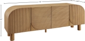 Casablanca Solid Wood And Oak Veneer Sideboard / Buffet - Imagen 3