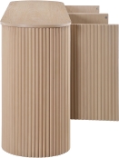 Belinda Beech Wood And Oak Veneer Sideboard / Buffet - Image 6