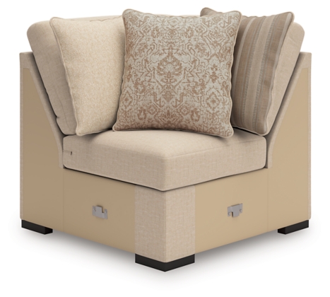LadyMae 4-Piece Sectional with Chaise Color: Twill - Imagen 5