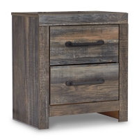 Drystan King Panel Bookcase Bed with Mirrored Dresser, Chest and Nightstand - Image 2