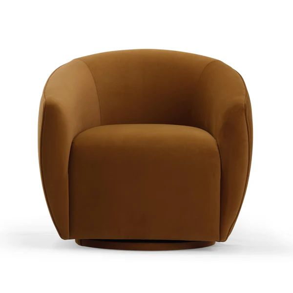 Jordan Performance Velvet Swivel Accent Chair - Imagen 7