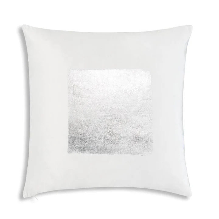 Verona Ivory Gold Velvet Pillow - Imagen 2